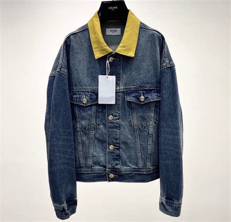 celine paris denim jacket|Celine jeans women.